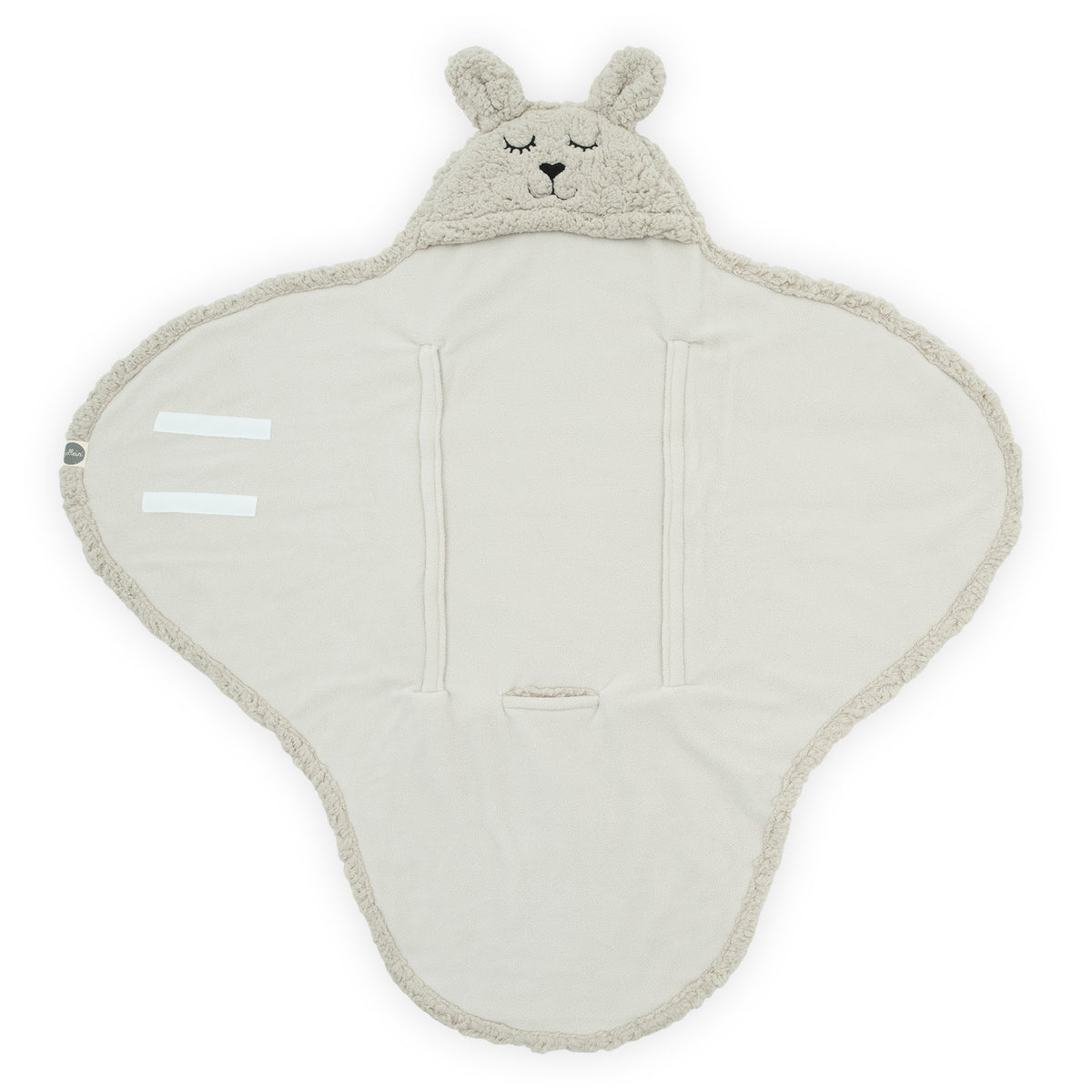Jollein Omlottåkpåse babyskydd 3/5p Bunny nougat