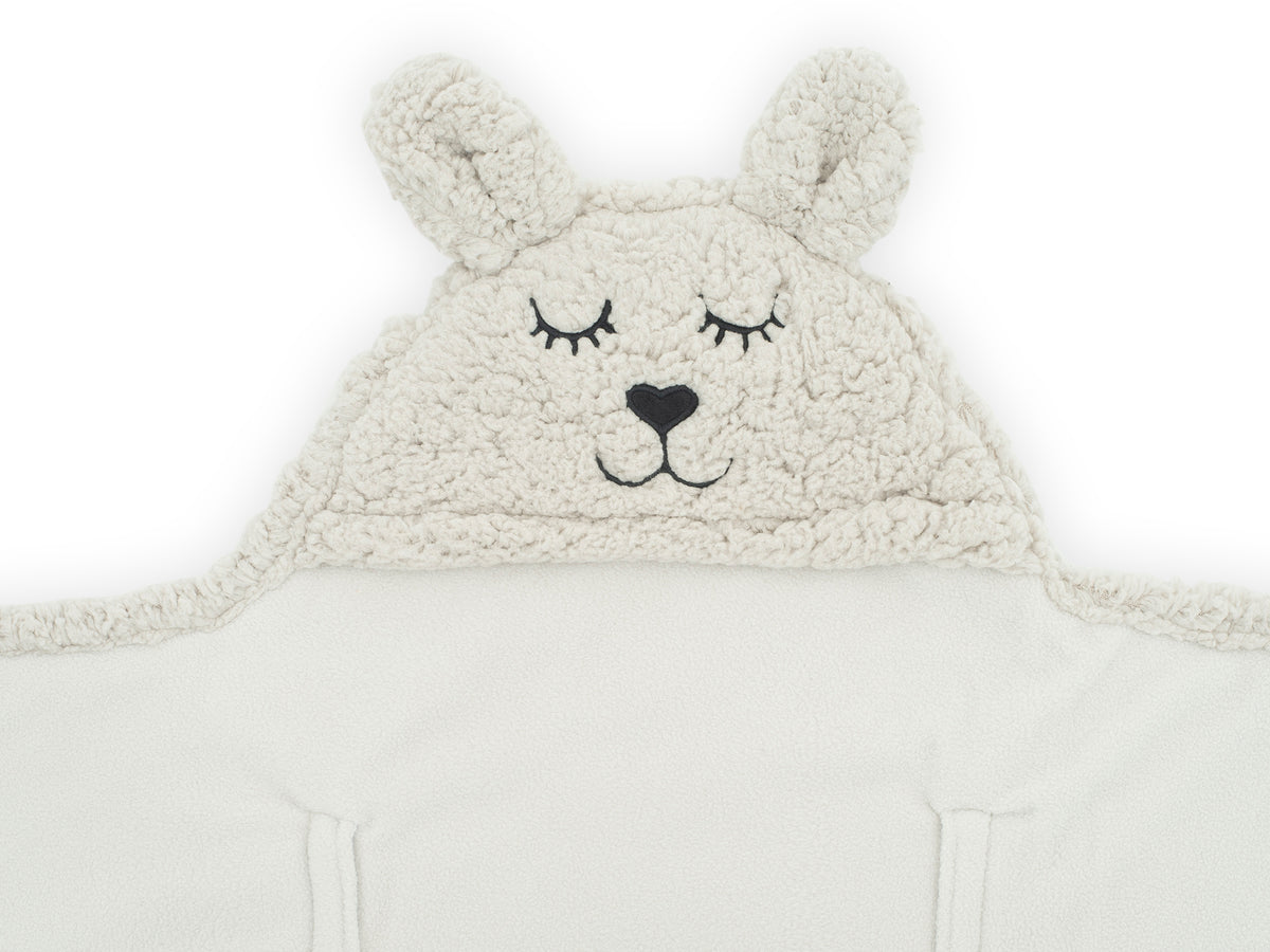 Jollein Omlottåkpåse babyskydd 3/5p Bunny nougat