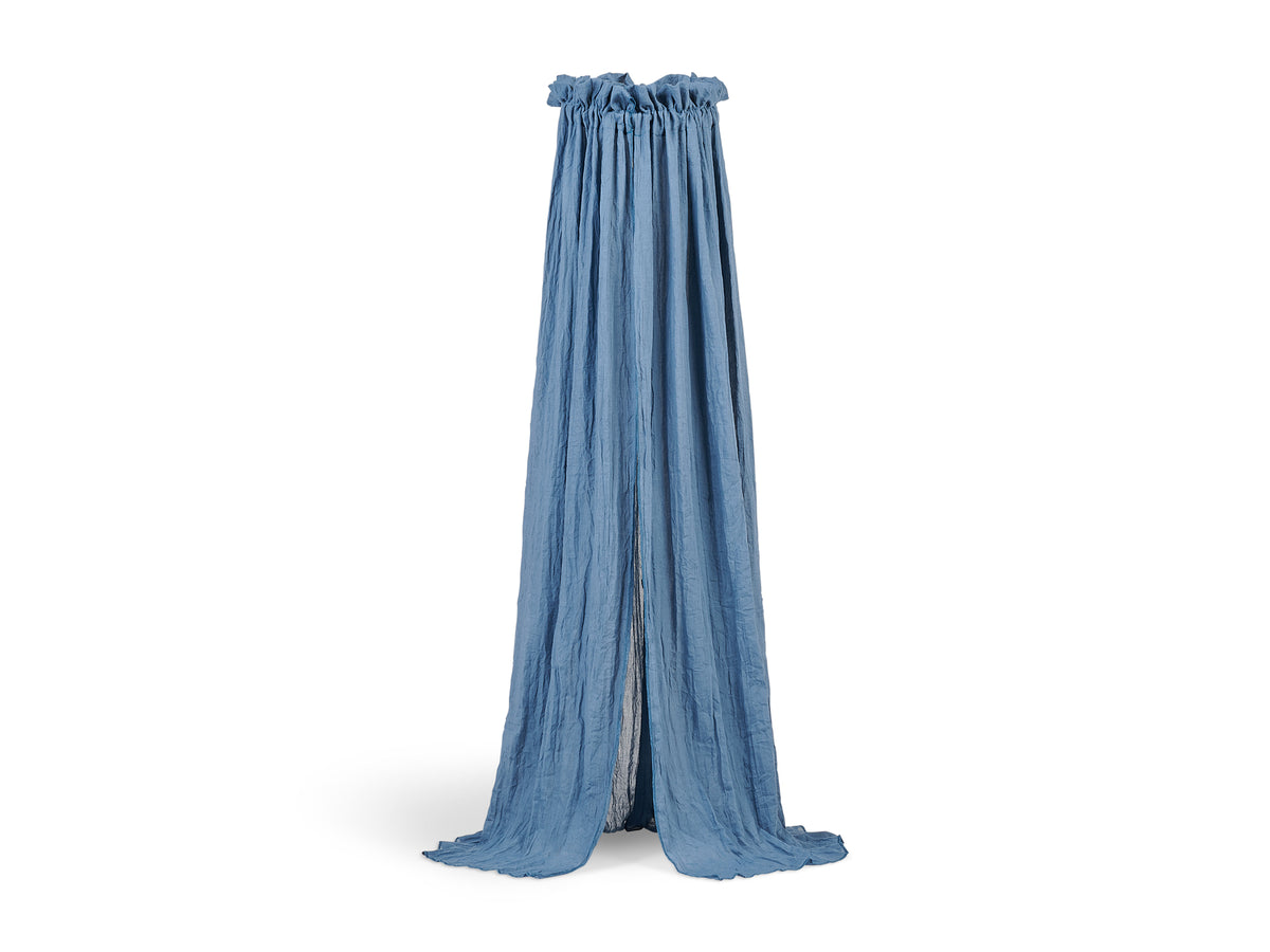 Jollein Sänghimmel vintage 155cm jeans blue