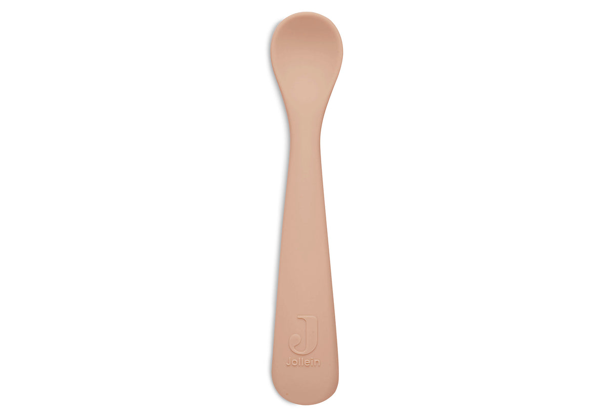 Jollein Silikonsked pale pink (2pack)