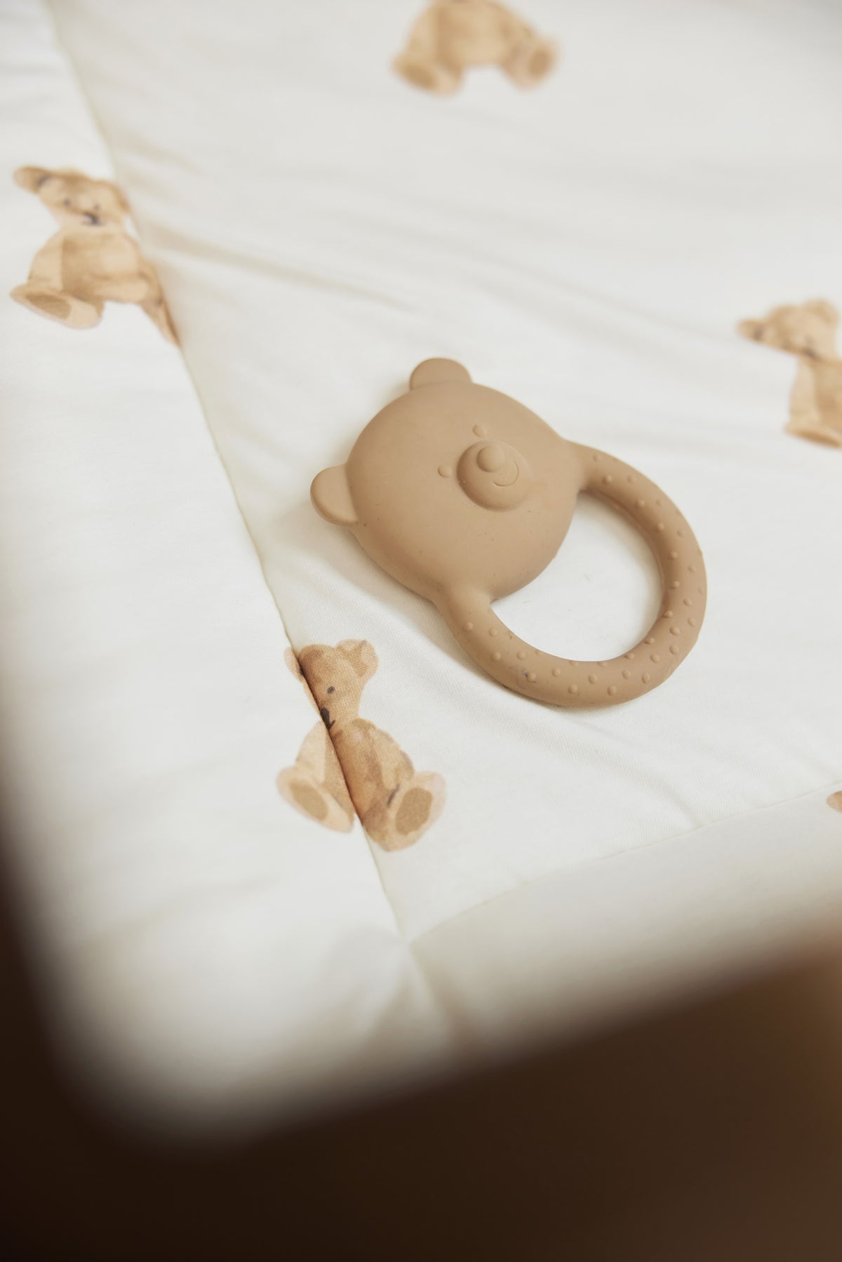 Jollein Bitleksak gummi Teddy Bear Biscuit