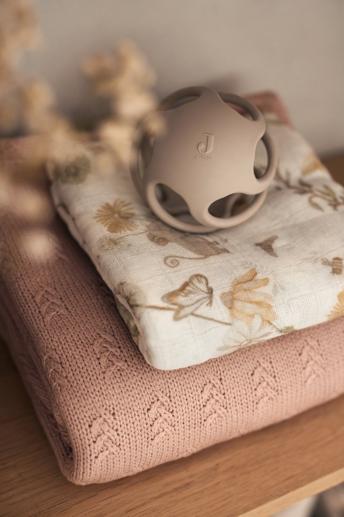 Jollein Muslinfilt 70x70cm Dreamy Mouse (2-pack)