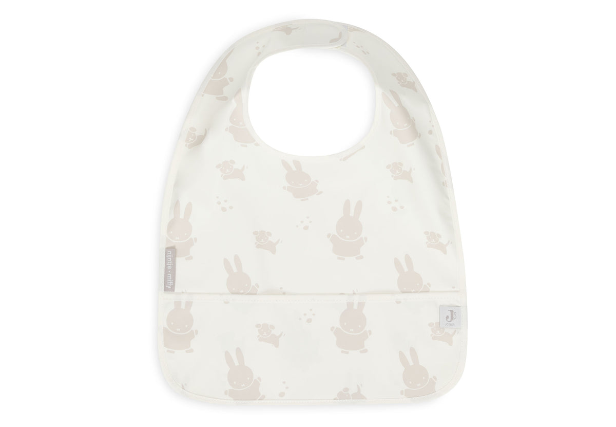 Jollein Haklapp Vattentät Miffy&Snuffy Nougat (2pack)