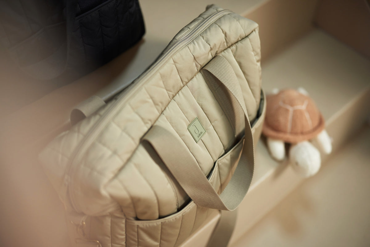 Jollein skötväska 42x30x13cm Olive Green