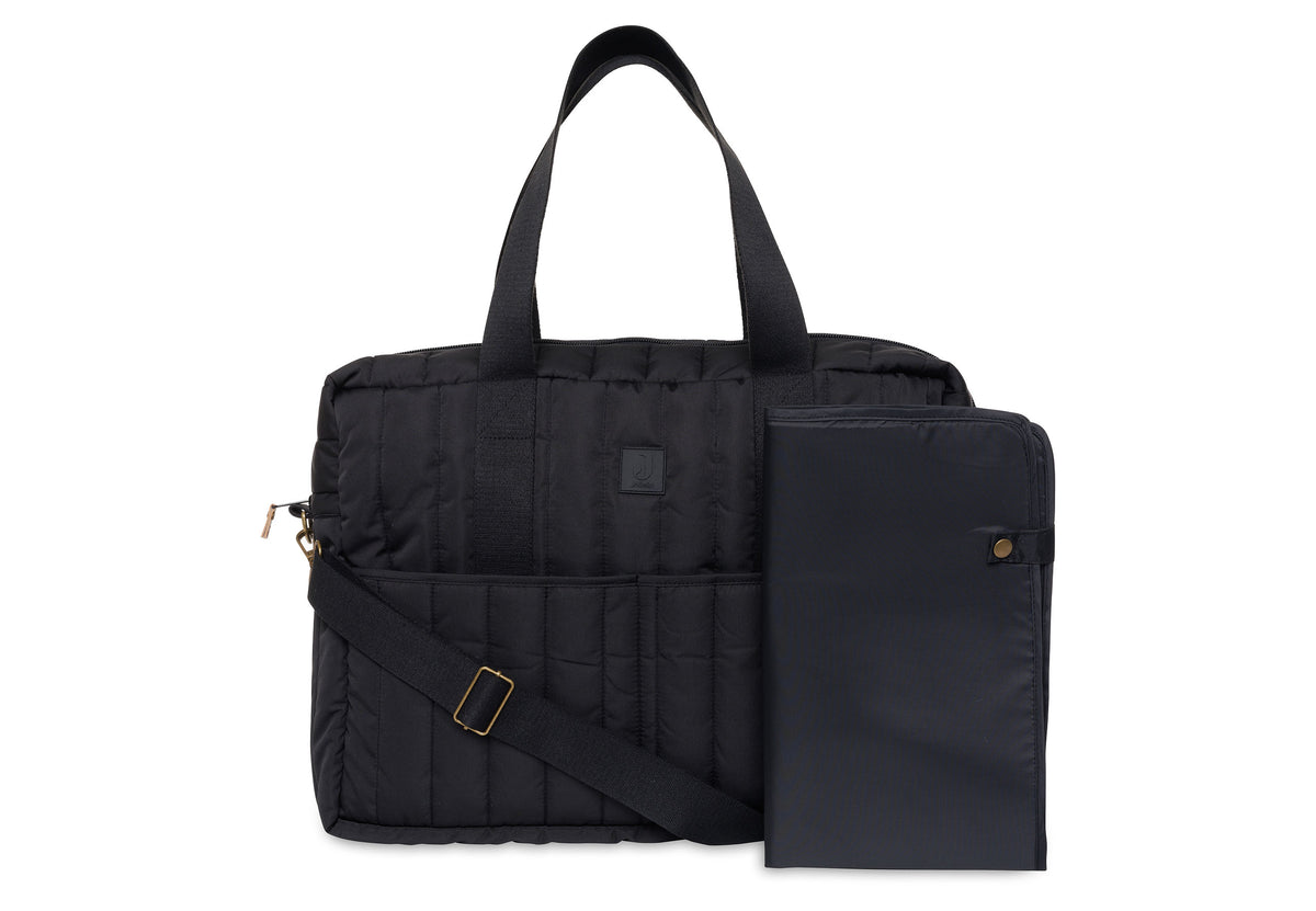 Jollein skötväska 42x30x13cm Black