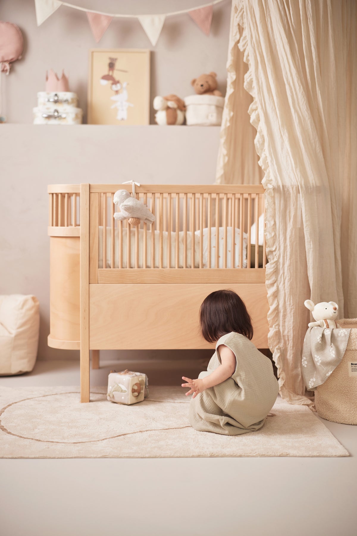 Jollein Vimpel 200x17cm Party Collection Wild Rose/Ivory