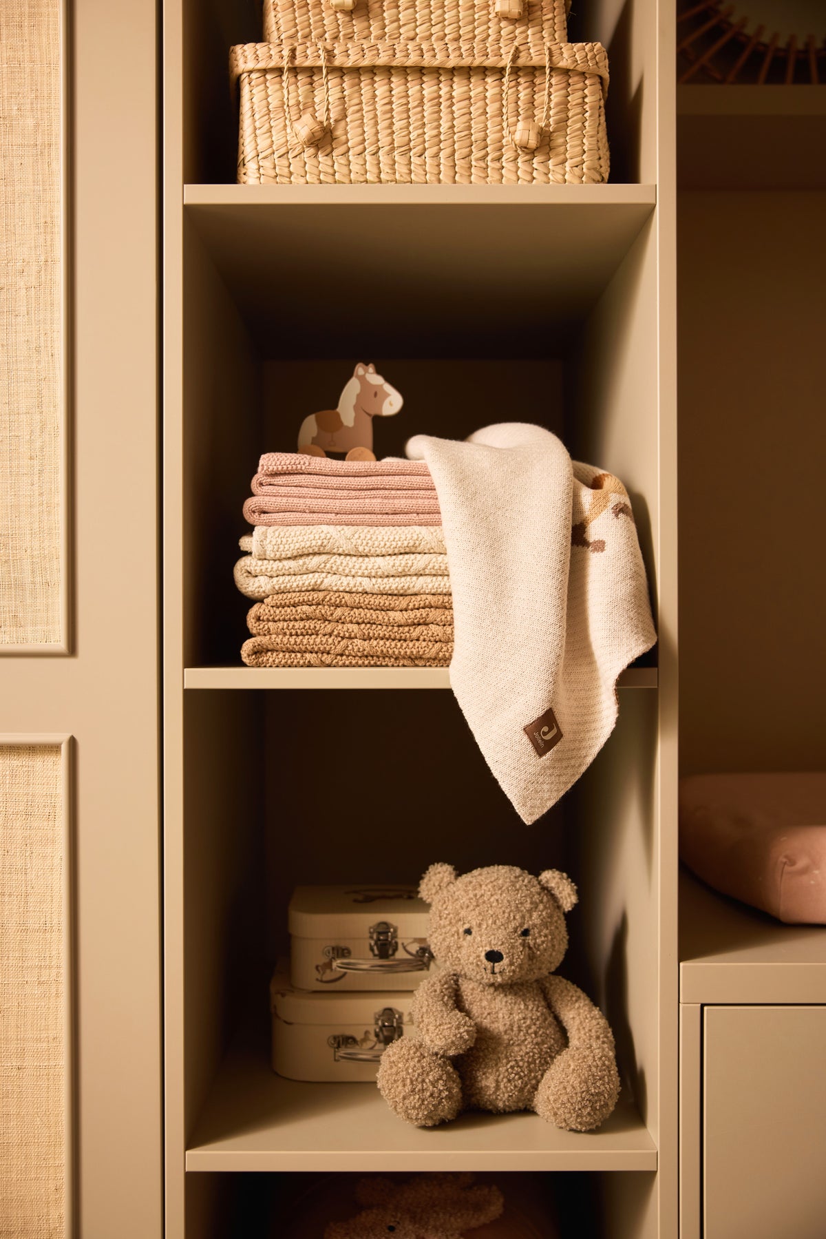 Jollein Gosedjur Teddy Bear Olive Green