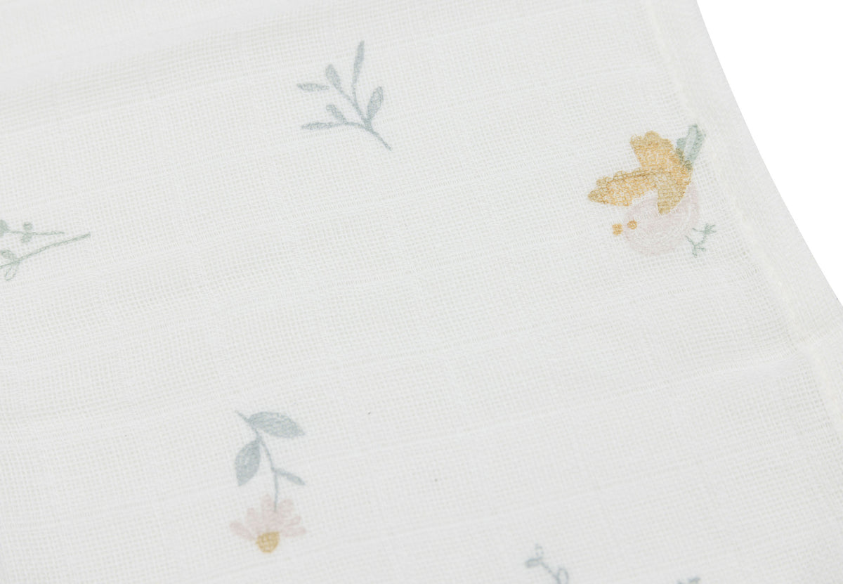 Jollein Muslin Tvättlapp 31x31cm Lovely Birds 3pack