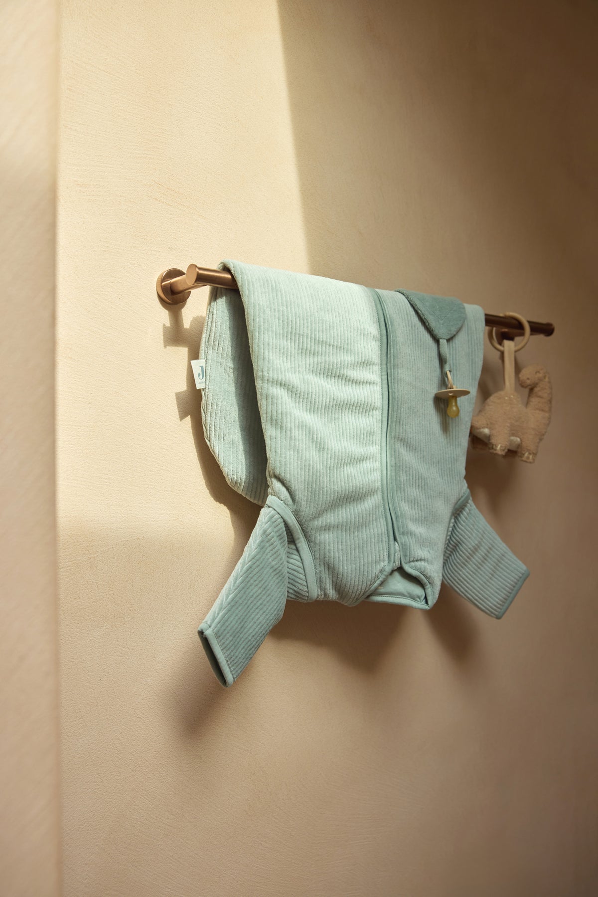 Jollein Sovpåse m avtagbar ärm 70cm Rib Sea Green