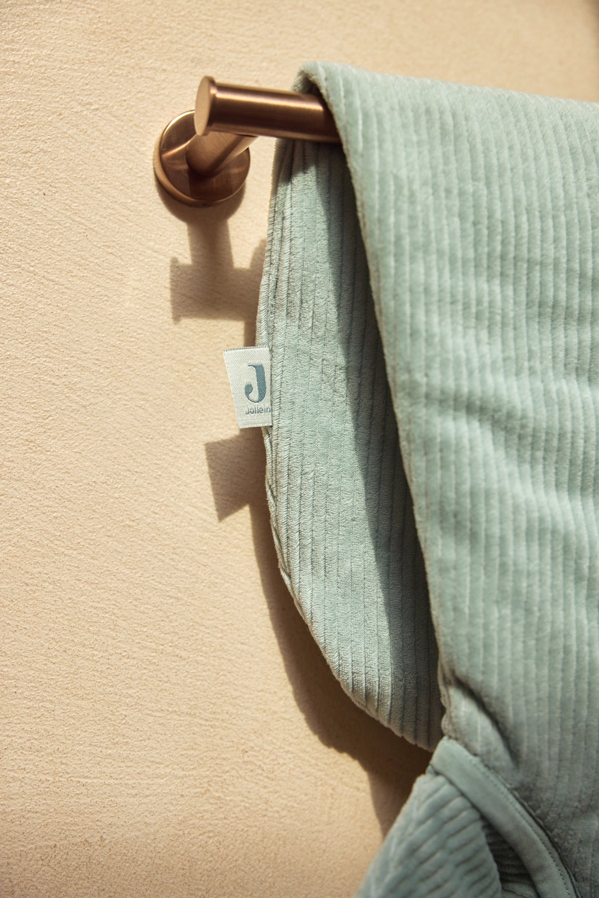 Jollein Sovpåse m avtagbar ärm 70cm Rib Sea Green