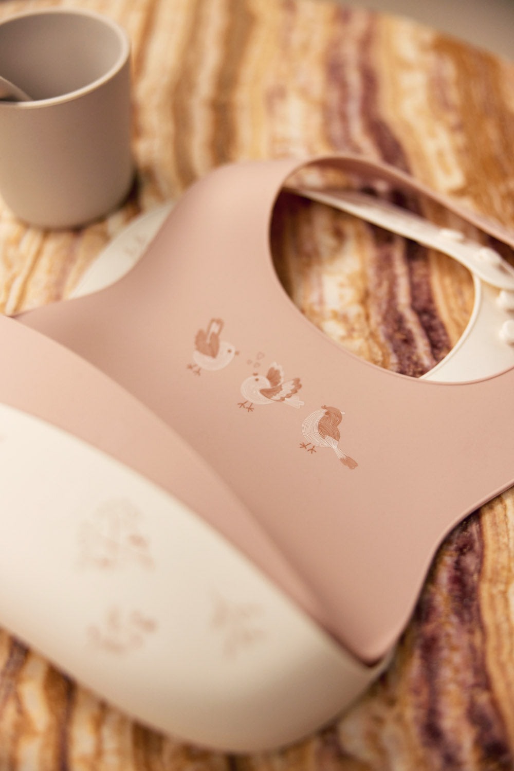 Jollein Haklapp Silicon Lovely Birds 2p
