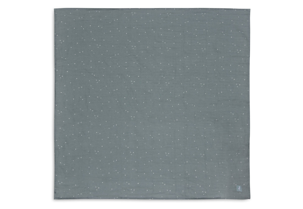 Jollein Muslinfilt 115x115cm Twinkling Sea Green 2p