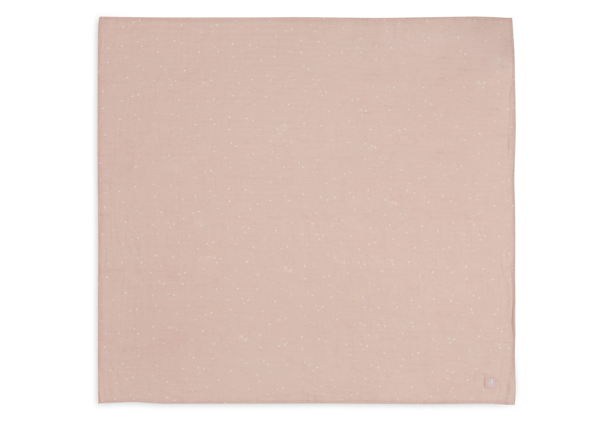 Jollein Muslinfilt 115x115cm Twinkling Wild Rose 2p