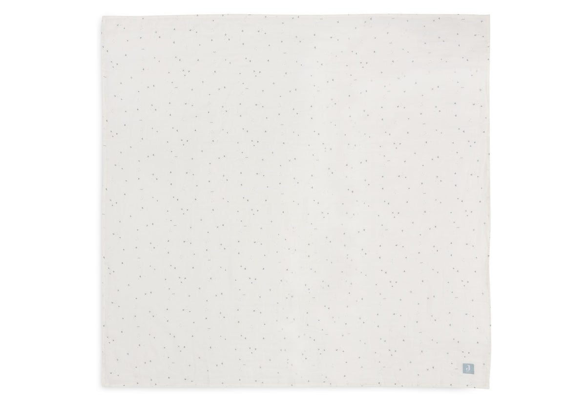 Jollein Muslinfilt 115x115cm Twinkling Wild Rose 2p
