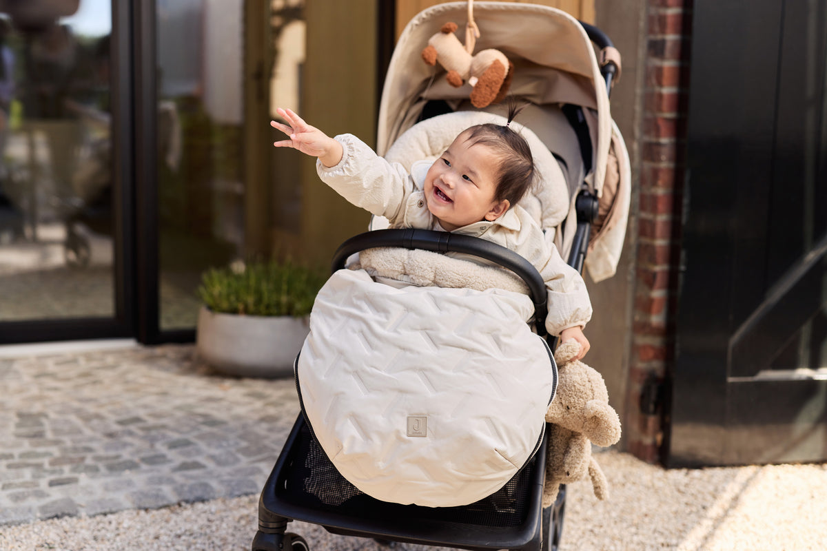 Jollein Åkpåse buggy/stroller Embossed Sand
