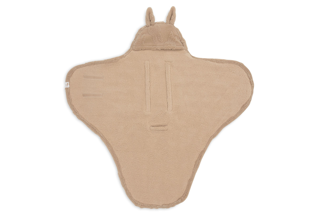 Jollein Omlottåkpåse Miffy Jacquard Teddy Biscuit
