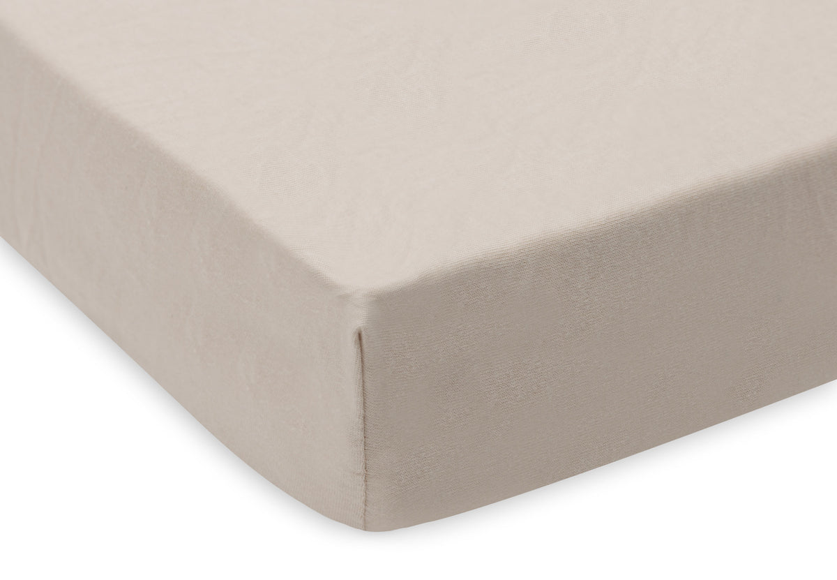Jollein Dra-på lakan 40/50x80/90cm Oatmeal/Sand (2pack)