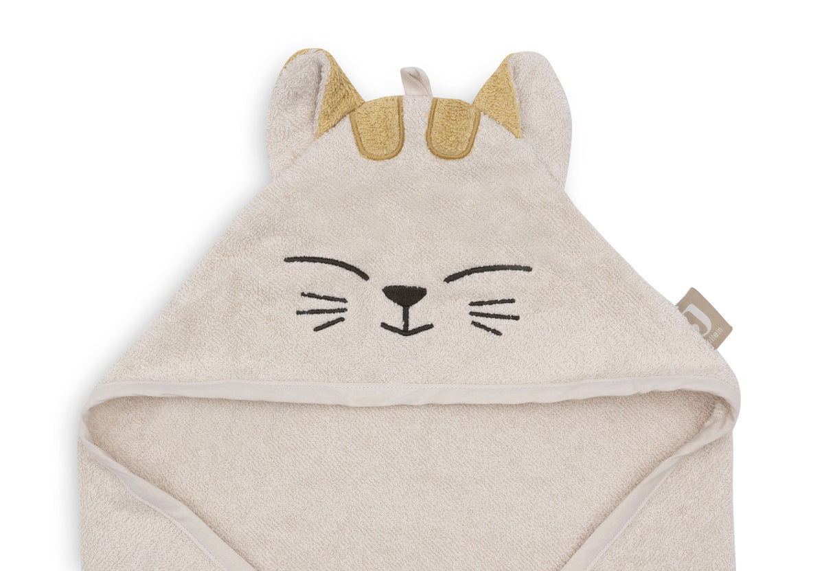 Jollein Badcape Frotté 75x75cm Charlie Cat