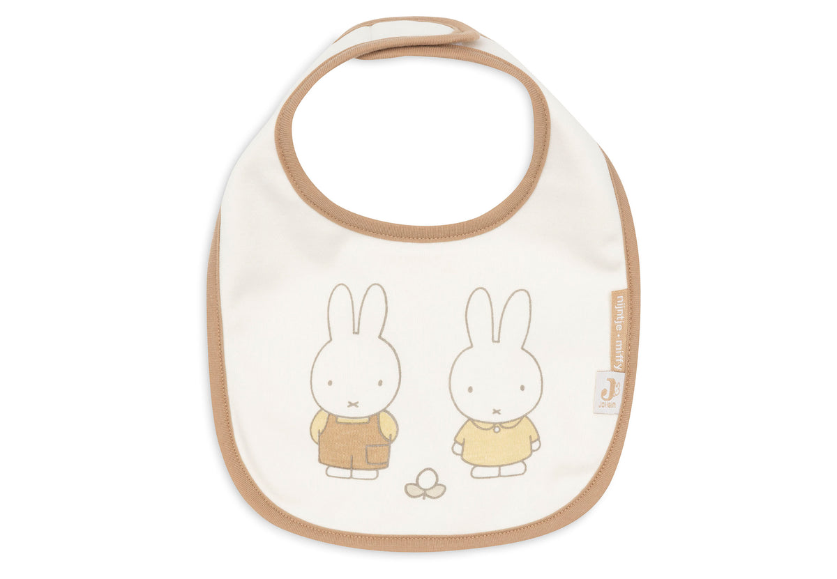 Jollein Bandan Bib Jersey Vattentät Miffy Family Farm (5pack)