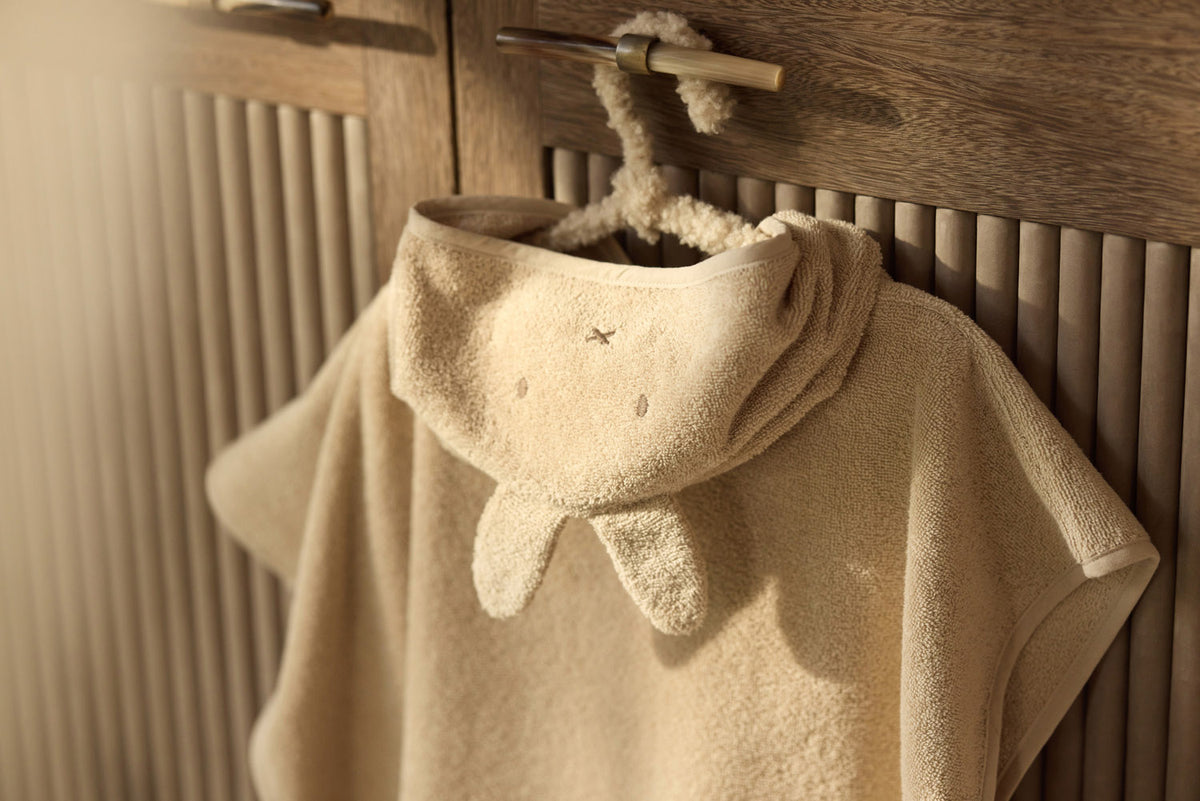 Jollein Badponcho Frotté Miffy Warm Sand