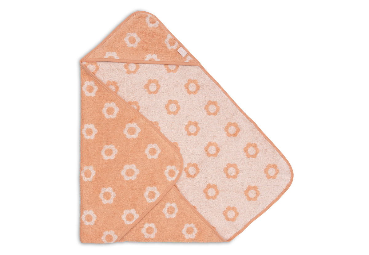 Jollein Badcape Frotté 75x75cm Jacquard Flower