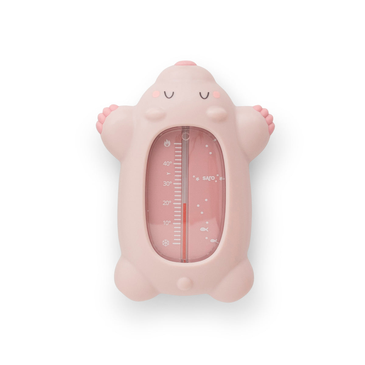 Saro "Polaris" Badtermometer Dusty Pink