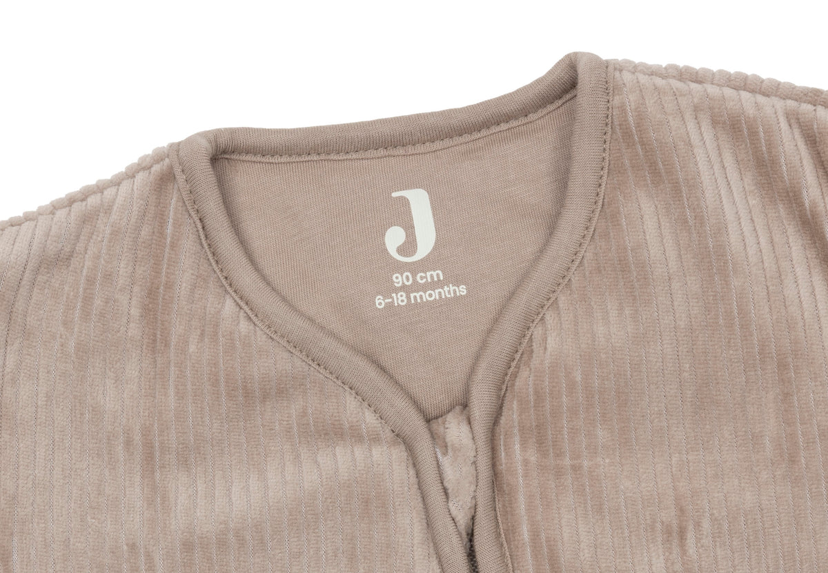 Jollein Sovpåse m. avtagbar ärm 90cm Rib Milky Coffee