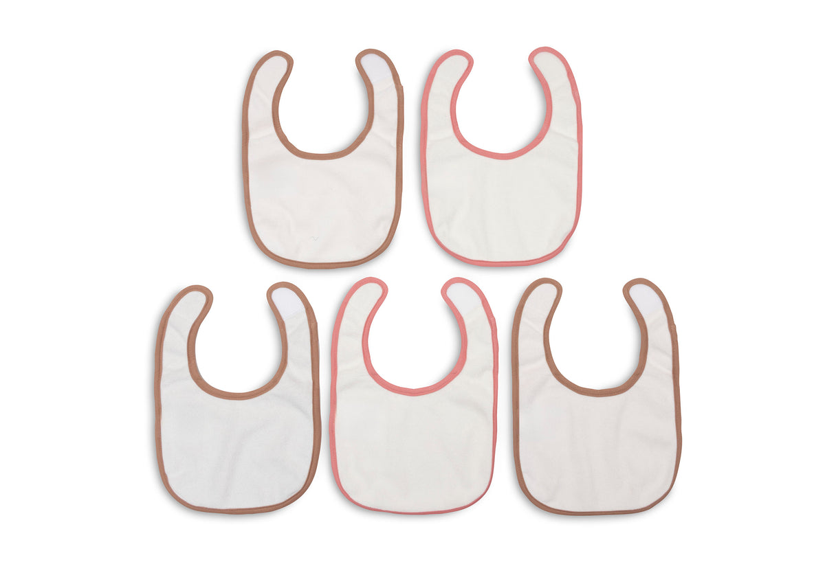 Jollein Haklapp Vattentät Miffy Moments Silk Rose (5pack)