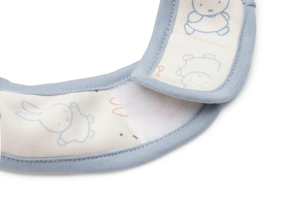 Jollein Haklapp Vattentät Miffy Moments Cloudy Blue (5pack)