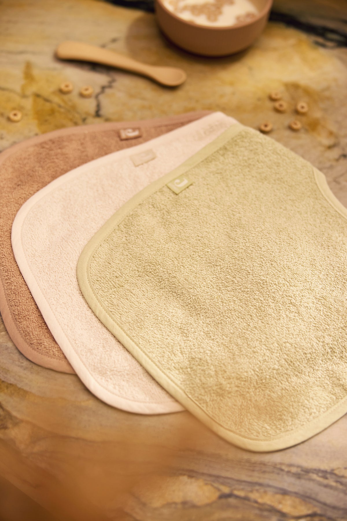 Jollein Haklapp Frotté Soft Matcha/Sand (2pack)