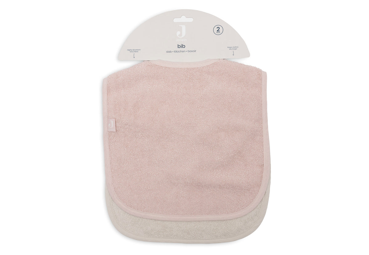 Jollein Haklapp Frotté Silk Rose/Sand (2pack)
