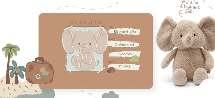 Jollein Gosedjur Elephant Suki
