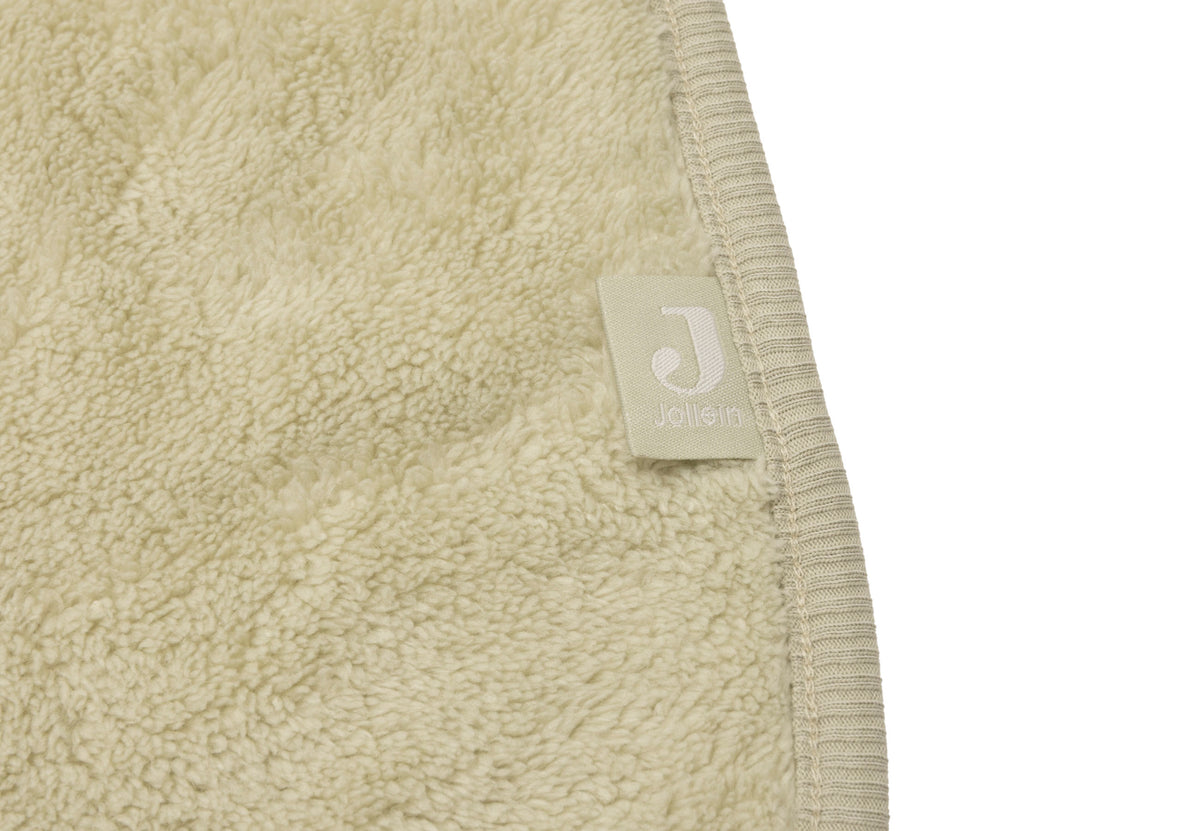 Jollein Babyfilt 75x100cm Basic Sherpa/Jersey Soft Matcha