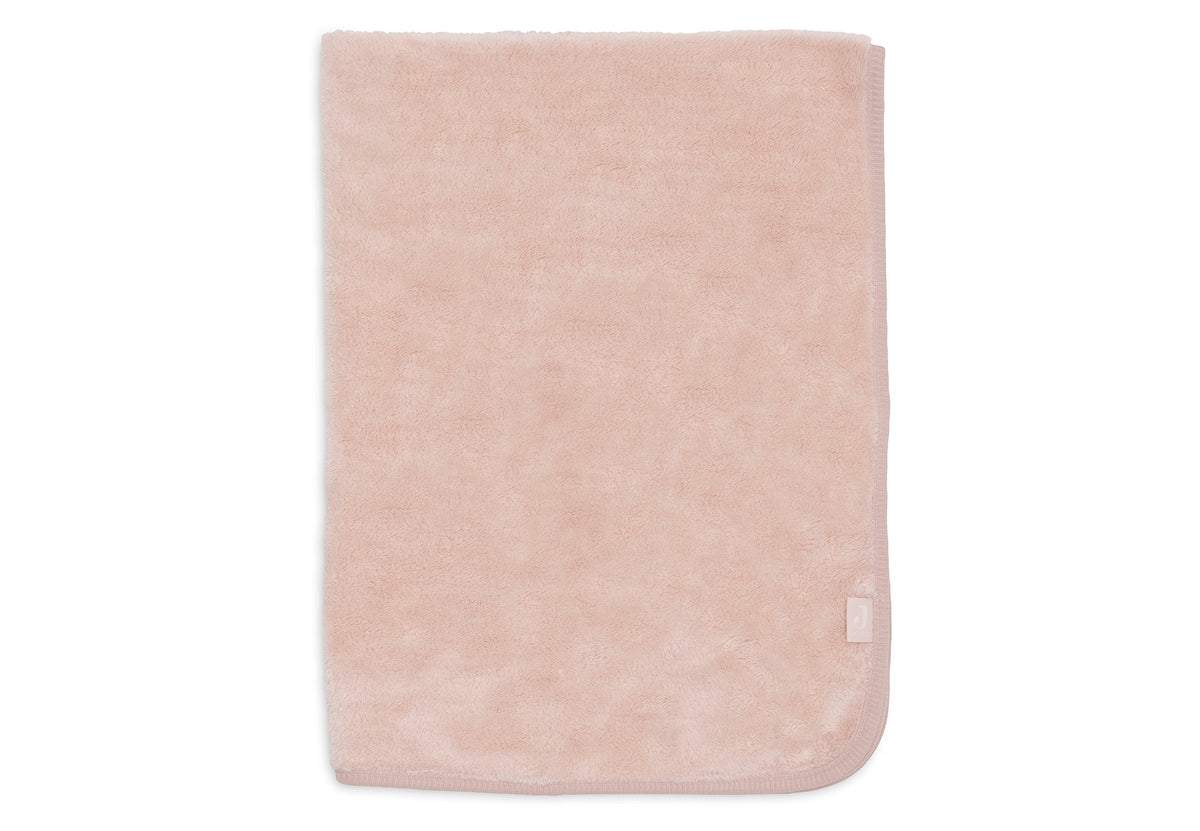 Jollein Babyfilt 75x100cm Basic Sherpa/Jersey Silk Rose