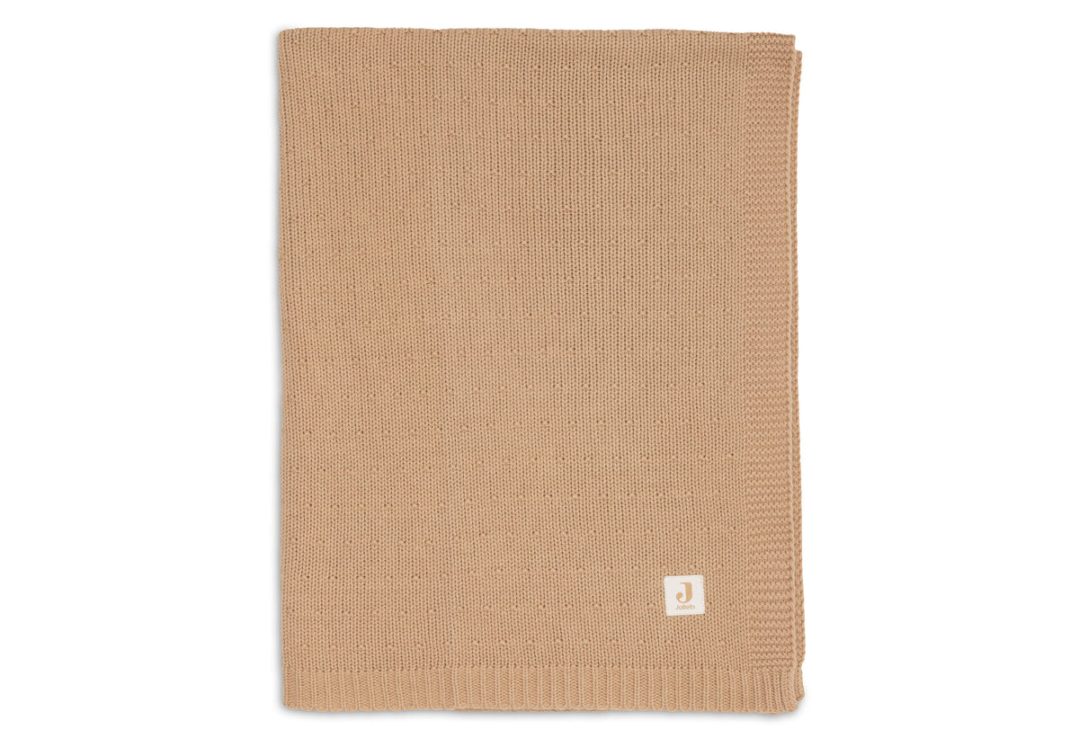 Jollein Babyfilt 75x100cm Sprinkle Knit Hazel