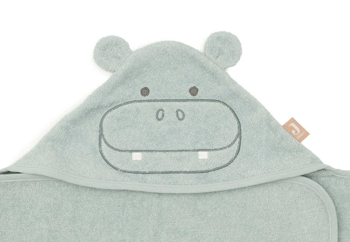 Jollein Badcape 70x130cm Hippo Happy