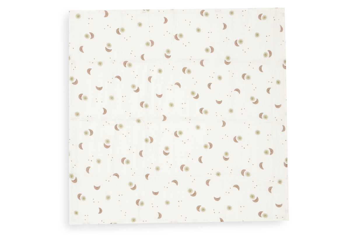 Jollein Muslinfilt 70x70cm Over the Moon (3pack)