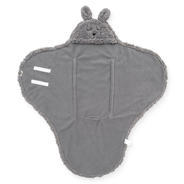 Jollein Omlottåkpåse Babyskydd 3/5p Bunny Storm grey