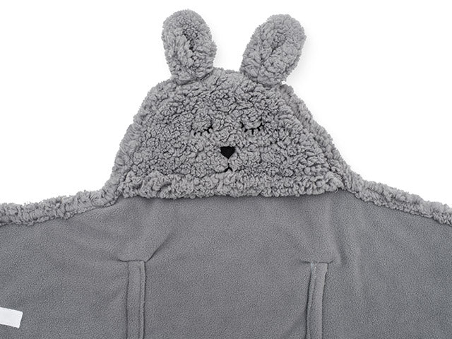 Jollein Omlottåkpåse Babyskydd 3/5p Bunny Storm grey