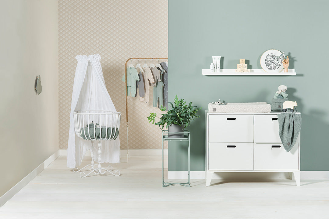 Jollein Sänghimmel vintage 155cm white