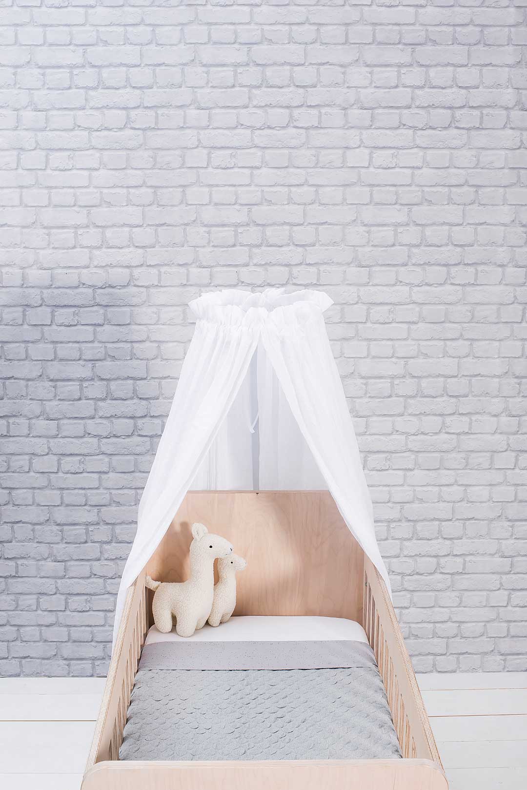 Jollein Sänghimmel vintage 155cm white