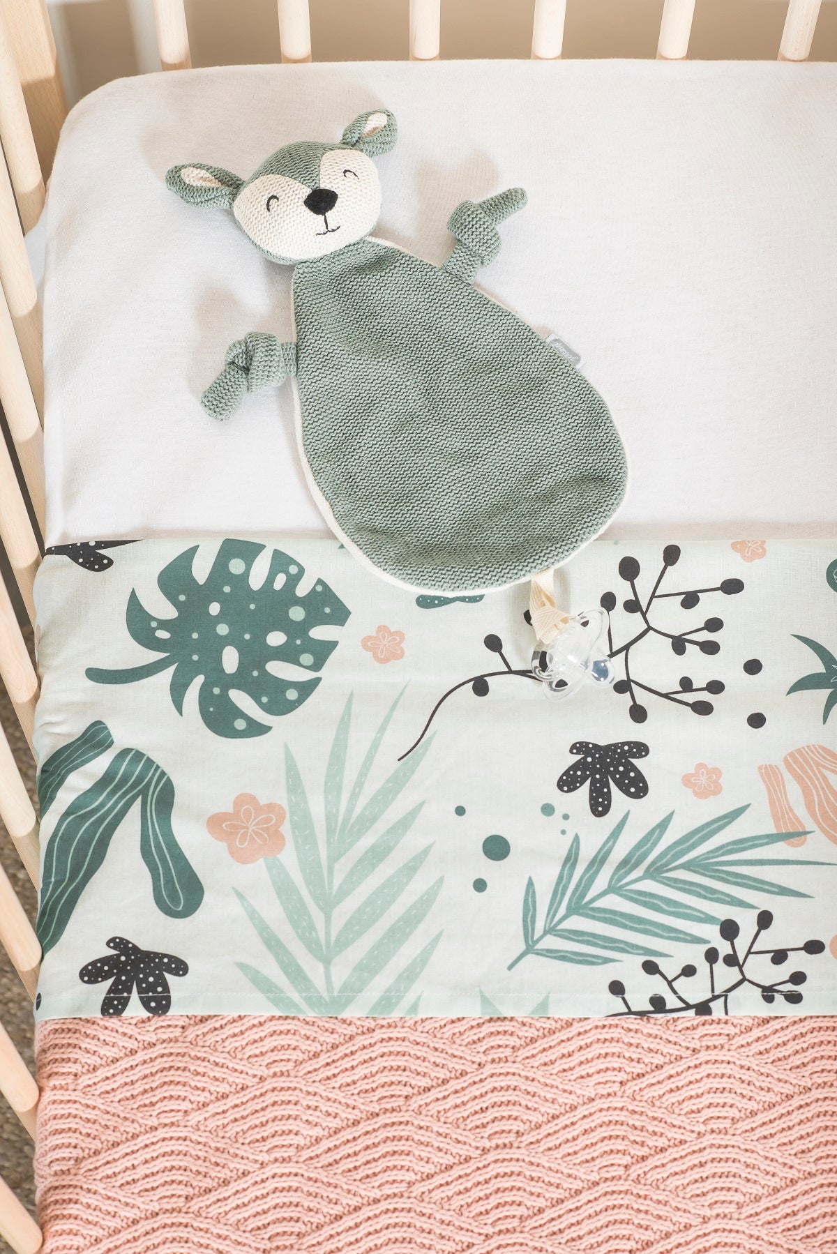 Jollein Snutte/Napphållare Deer Ash green