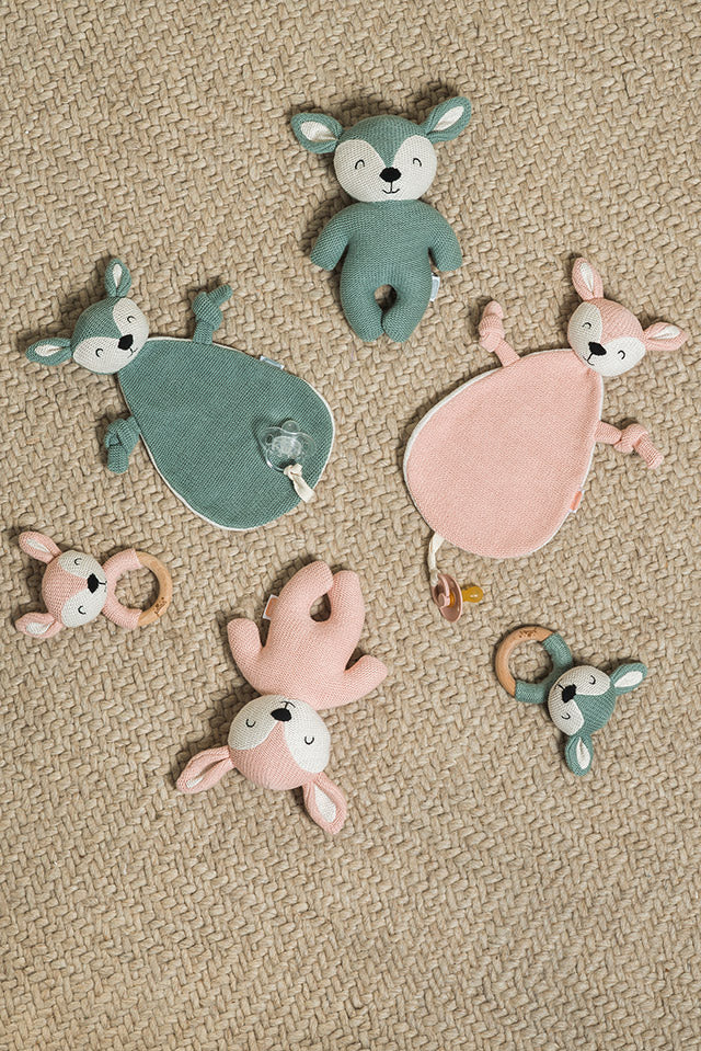 Jollein bitring/skallra Deer Ash Green