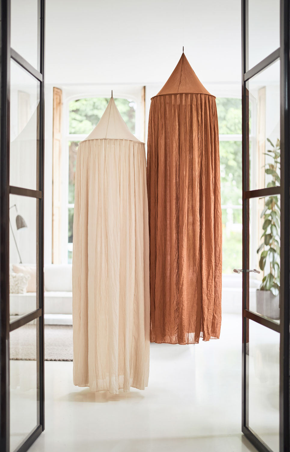 Jollein Sänghimmel vintage 245cm nougat