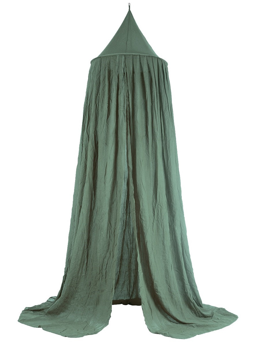 Jollein Sänghimmel vintage 245cm green
