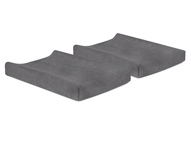 Jollein Skötbäddsöverdrag 50x70cm anthracite (2p)