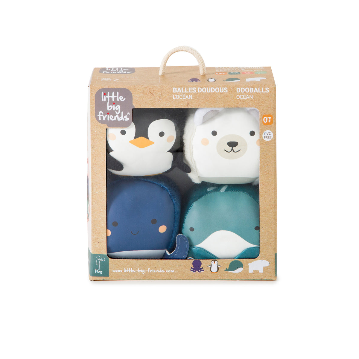 Little Big Friends Dooballs Polar - set of 4