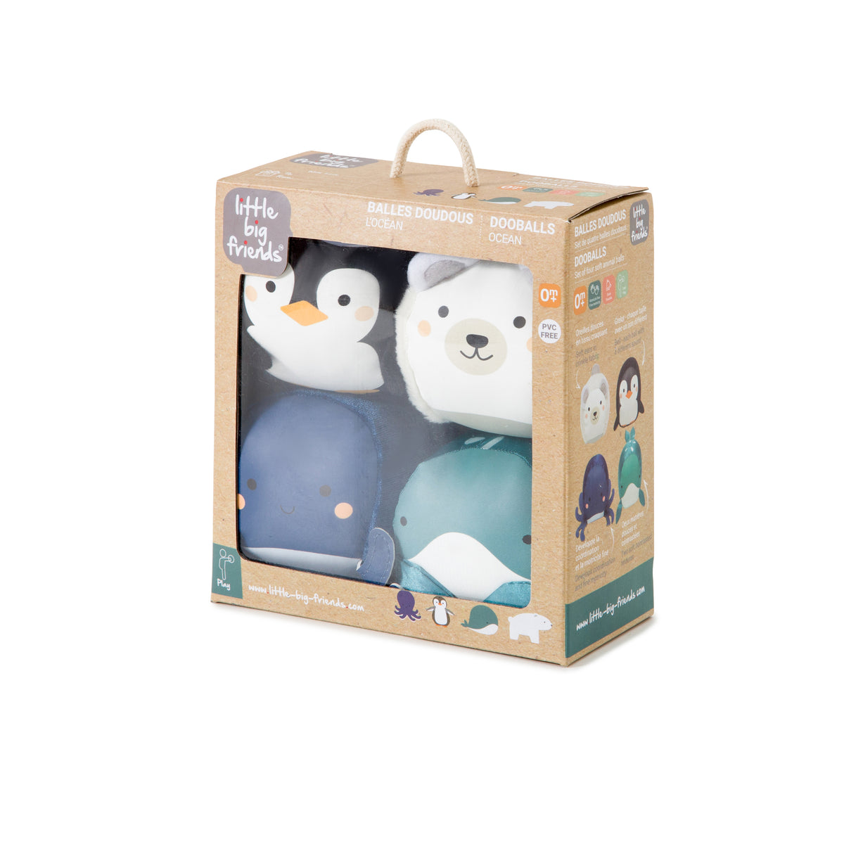 Little Big Friends Dooballs Polar - set of 4