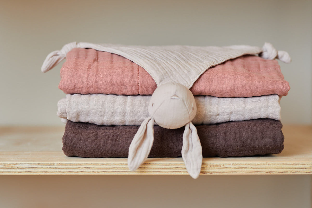 Jollein Snutte/Napphållare Bunny Ears nougat