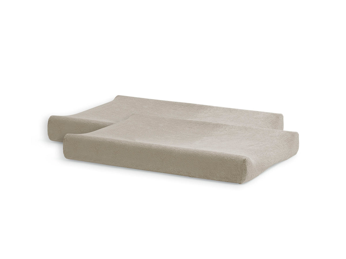 Jollein Skötbäddsöverdrag 50x70cm nougat (2pack)